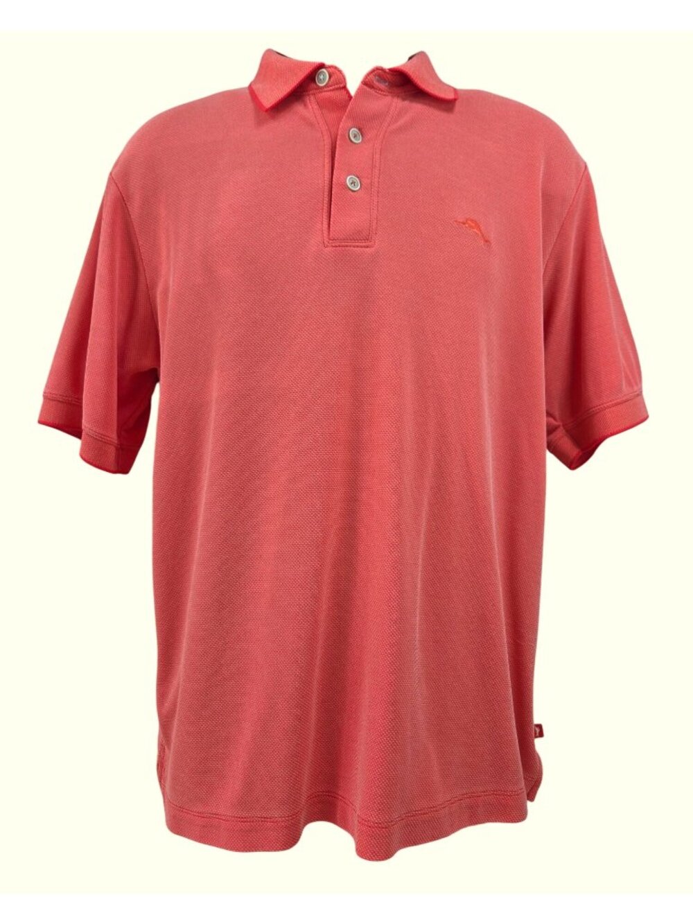 Tommy Bahama Mens Coral Short Sleeve Polo Medium